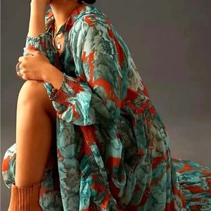 The Marais Printed Tiered Maxi Dress